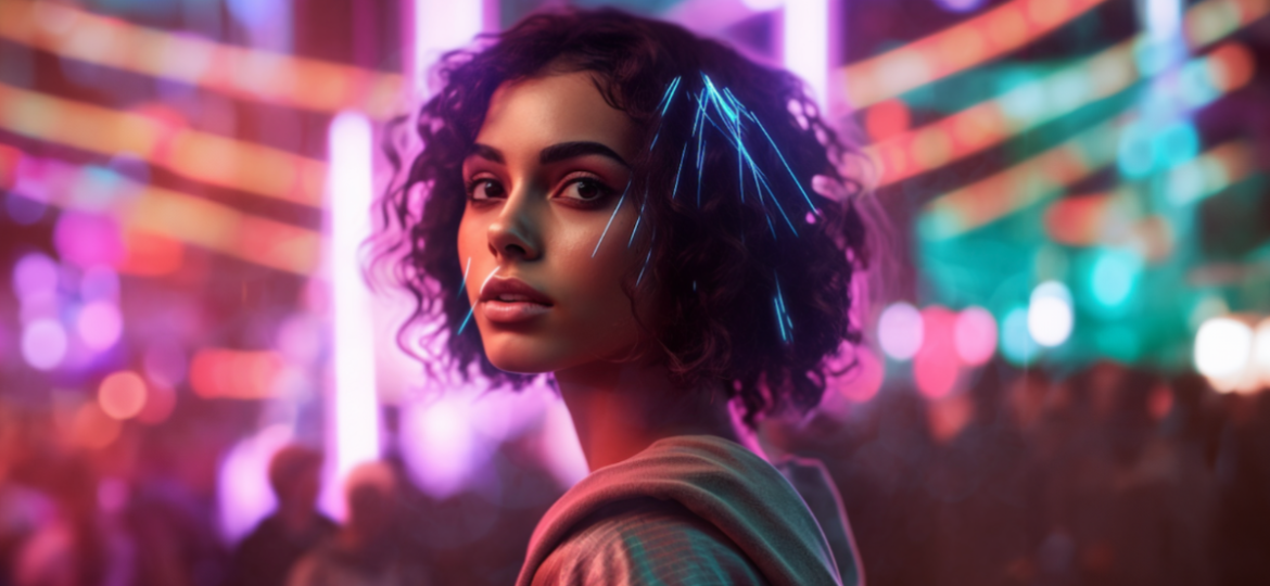 Image of Yasmine, WOLF Qanawat's AI virtual assistant